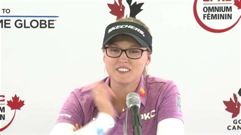 brooke henderson press conference